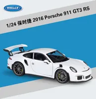 Welly 124 Scale Simulator Model Car Alloy Porsch 911997 GT3 RS Sports Car Diecast Metal Toy Racing Car For Kid Toys Gift T191124947225