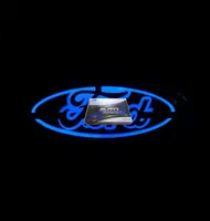 Emblema LED AUTO 5D per Simboli badge Ford Logo Lulbo posteriore Blue Blue Red Auto Accessori dimensioni 145x65mm2208609