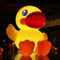 Süßes 13 -Fuß -Höhenriesen -aufblasbarer Gummi -Entenmodell 4 m hohe Schlauchläden gelbe Enten für Dekoration Toys222u
