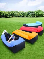 Camp Furniture Sun Loungers Lazy gonflable canapé pique-nique plage de voyage Air de camping avec oreiller