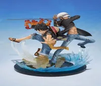 One Piece Luffy y Trafalgar Law Figuarts cero figuras de acci￳n en caja de pvc juguetes de dibujos animados japoneses juguetes 6015279