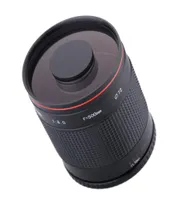 500 mm F80 Telepo -Spiegelobjektiv mit T2 -Adapterring für Canon 7d 760d 77d 80d 650d 1200d 100d Nikon DSLR Camera3587406