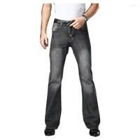 Jeans masculin It Novedad de 2022 Pantalones para hombre formateurs acampanados danza blanca p