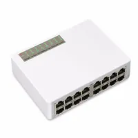 16 portas Fast Ethernet LAN RJ45 VLAN 10 100Mbps Switch Switch Hub Desktop PC235S