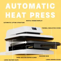 Portable HTVRONT Auto Heat Press Machines for Household with Intelligent Operation