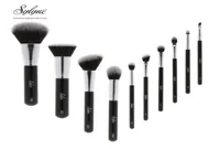 Sylyne Professional Makeup Brush Set de haute qualit￩ 10pcs Makeup Brushes Classic Black Handle Make Up Brushes Kit Tools7353786