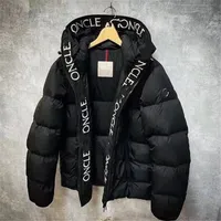 Winter Coat Mens Down Jacket Luxury Puffer Coats toppkvalitet Parkas Kvinnor Keep Warm Windproof Outdoor Feather Outwear Tjock dubbel blixtlås Borttagbar hatt 0-6 Storlek