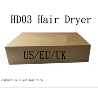 Hair Dryer HD03 Blowers Professional No Fan 3rd GenerationDryers Heat Super Speed Negative Lonic hairs styling tools Hairdryer Hair Care Blowdryer