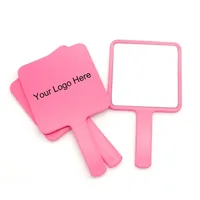 Makeup Tools Custom Hand Hold Makeup Mirror 5 Pieces Bulk Wholesale Personlig Compact Square Heart Shape Gifts Souvenir Mirrors 221027