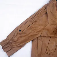 Streetwear en cuir en cuir pour femmes Streetwear f￩minin r￩el veste r￩elle veste de printemps dames vestes d￩contract￩es chaqueta cuero mujer 0001