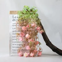 Fleurs d￩coratives Simulation Vine Plantes artificielles Fake Home-Decoration Office Wedding