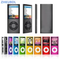 MP3 MP4 Players ZHKUBDL 1.8 inch mp3 player 16GB 32GB Music playing with fm radio video player E-book player MP3 with built-in memory 221027