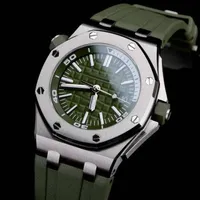 Audemar Pigue Mens Watches Automatic Mechanical Watch 42 -мм деловые наручные часы Rubber WaterProf Montre de Luxe Gift для мужчин Multycolor