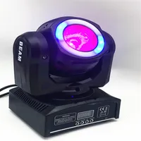 Mini dioda LED 60W Mobilna wiązka z Halo RGBW Efekt 4in1 Belka światła ruchome głowice Światła Super jasne LED DJ DJ DMX Light260i