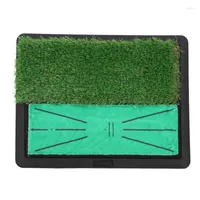 Golf Training Aids Rug Swing tapis flexable portable Velvet de fond non glissant pour la maison