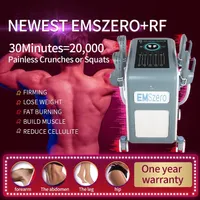 DLS-EMSLIM RF ￉quipement Emszero Hi-EMT Electromagn￩tique 14tesla Radiofr￩quence d'￩limination des graisses Dispositif de stimulation musculaire de radiofr￩quence Toner 5000W