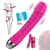 Massagni elettrici Sex Toys Masager G Spot Godemichet Vibrateur Pour Femme stimolar Clitoris et Vagin Doux Jouet Sexuel Adulles 18 Ansjouet SE M9HV