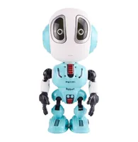 Touch Sensitive Robot Toys for Kids Christmas Stocking Stuffers med LED -lampor 2204272444364