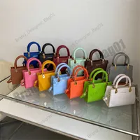 Die Einkaufstasche hochwertige Frauen Designer-Taschen mehrfarbiger Stein gewebtes Einkaufshandtaschenpension Geldbörse Y2210