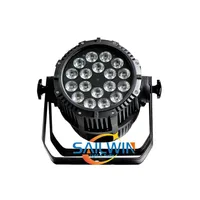 Sailwin IP65 Waterproof Outdoor Stage Light 18x18W 6in1 RGBAW UV DMX512 LED Par Light For Event Party180l