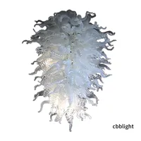 Zeitgen￶ssische Kristallleuchterlampen ungew￶hnliche Leuchten AC 110V 240 V Mund Blasenglas Kronleuchter Licht innenleuchten Luxush￤nge LR426
