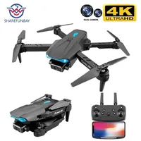 Aircraft électrique / RC Sharefunbay S89 Pro RC Mini Drone 4K Drones FPV Dual Camera Professional HD avec hélicoptères HD Toys 221027