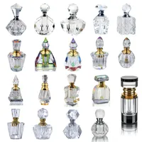 Perfume Bottle H D 21 Styles Vintage s Crystal Empty Refillable Home Table Decoration Wedding Favors 221028