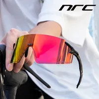 Outdoor bril NRC Cycling Glasses Road Sports Men Zonnebrillen UV400 MTB Mountain Bicycle Riding Protection Buid Bustel Apparatuur 221027