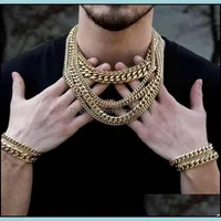 NECCHLAZE PENDANTI PENDANTI GIOVILI Miss Hip Hop Men Women 14K 18K White Mticolor Gold Diamond Diamond Iced Out Cuban Link Chain Bra198u