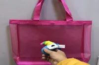 Alışveriş Mesh Çantası Klasik Desen Seyahat Çantaları Plaj Kadınları Bag Kozmetik Makyaj Depolama Meshs Case9120775