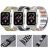 Voor Iwatch Ultra 49mm band Apple Watch 8 7 6 SE 5 4 roestvrijstalen band gesparter Link Bracelet Watchband 41mm 45 mm 40/44 mm 38 42 mm