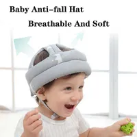 Caps Hats Soft Baby Helmet Safety Toddler Anti-collision Protective Adjustable Head Security Infants Boy Girl Summer L221028
