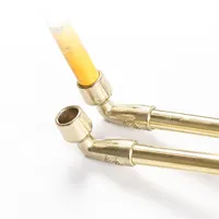 new xxSmoking Accessories Personalized mini pipesmall size personalized cigarette dual-use cut tobacco smallcopper filter holder rod