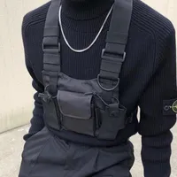 Waist Bags Tactical Vest Nylon Military Chest Pack Pouch Holster Harness Walkie Talkie Radio For Two Way