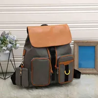 كلاسيكي ثلاثي الظهر على شكل حقيبة ظهر مصممة فاخرة حقائب يدوية أزياء الأزياء اثنين