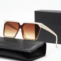 Классические мужские солнцезащитные очки бренд женские очки повседневная спортивная защита ультрафиолетовой защиты ретро полнокадм модельер -дизайнерская коробка солнцезащитных очков