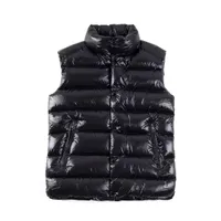 Зимняя дизайнерская куртка мужчины Gilet Down Vest Homme Vests Gilet Parkas Haud Hooded Overwear Водонепроницаемый для мужчин и женщин с толстыми рукавами.