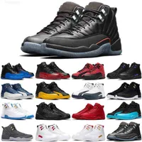 Basketball Shoes Men Trainers Sports Sneakers Utility Twist Playoffs Royalty Reverse Flu Game University Blue Fashion 12 12S Mens Size
