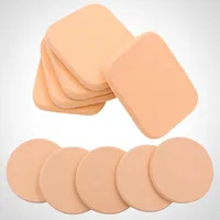 Maquiagem esponjas de 5pcs/conjunto pó de pó de esponja de esponja de forma redonda forma facial liquidificador de fundação liquidificador liso