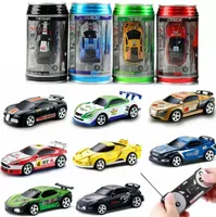 Creative Coke Can Mini Car RC CARS Kolekcja Radia Radio Maszyny samochodowe na pilocie zabawki dla chłopców Prezent Fy5194 T1029