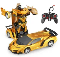 26 Styles RC Car Transformation Robots Sports Vehicle Model Toys Remote Cool Deformation Kids Gifts For Boys 2108308867786