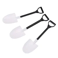50pcs/set Mini Shovel Ice Cream Spoon Spoons para pasteles en macetas para ni￱os Puding de pl￡stico Supultos de fiesta de pl￡stico de pl￡stico 4 9ql E3