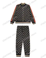 Xinxinbuy Men Men Designer Coat Jacket Sets Jacquard Letter Fabric Colorbing Long Sleeve Women Red Black Khaki Blue XS-2XL