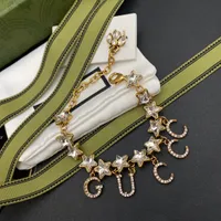 Girl Bracelet Designer Pulsera de moda Joyería de tapa dura Regalo de boda hojas