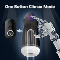 Costume Accessories UNIMAT Automatic Male Masturbator Cup With 4 Swallowing Sucking 12 Powerful Vibrating Modes Blowjob Masturbator Sex Toy Chest Vagina for Adult