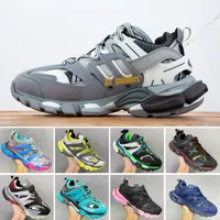 2022 Dirty Dad Shoes Triple S Track Trackers New Fashion Clunky Men and Women Designer Black Orange Ladies Walking Paris Size 36-44 with B Letters X28