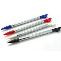 Multi Color Metal Retractable Touch Screen Stylus Pen Replacement For Nintendo 3DS XL LL