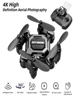 Faltenspeicher Drohne 50x Zoom 4K Professionale Mini -Quadcopter mit Kamera kleiner UAV -Luftprographie HD -Drohnen Smart Hover Long 4062470