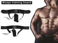 Weightlifting Arm Blaster Bicep Curl Support Biceps Training Board Adjustable Aluminum Bodybuilding Bomber Muscle Fitness Gym9277669