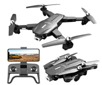 K106 OAS Уклонение от препятствий Drones Светодиодное освещение Quadcopter Dual Camera 4K Drone Aerial Camera самолеты8992682